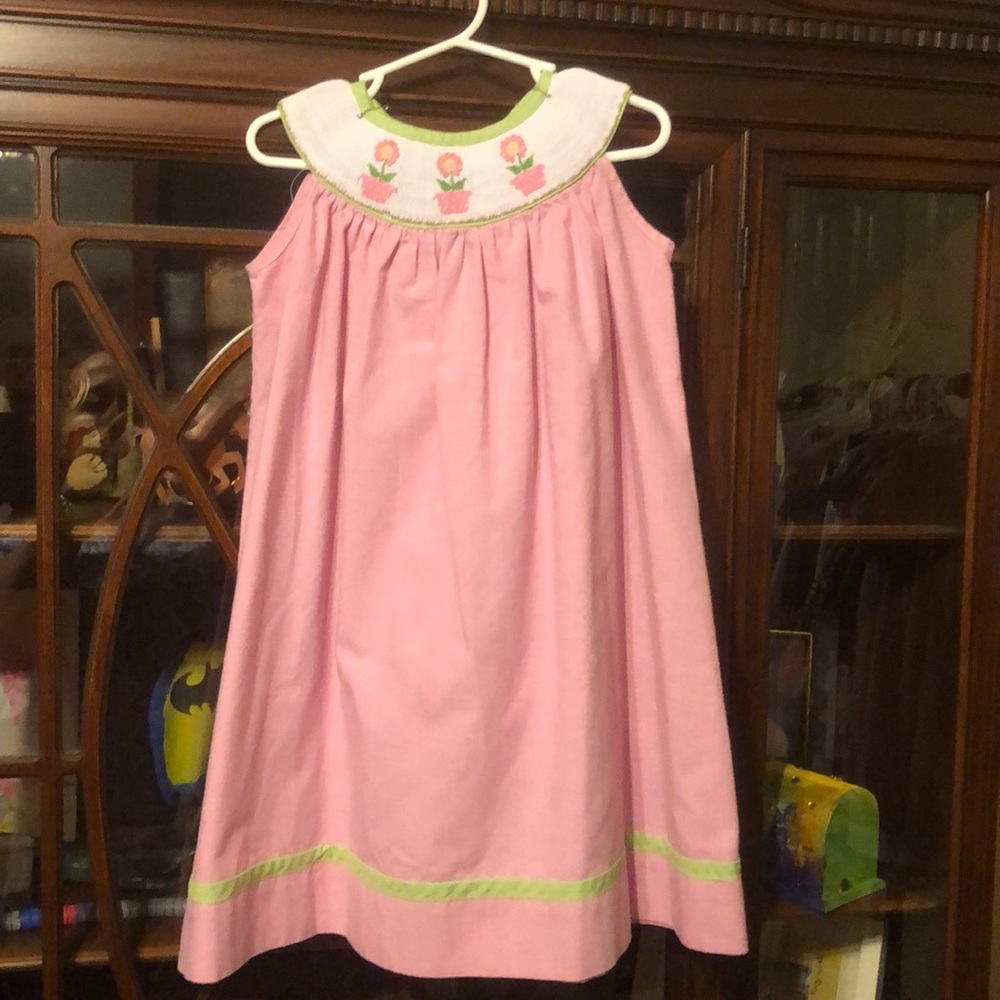 Two Friends Smocked Dress size 4t